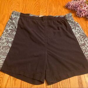 Cheetah Navy Swim Trunks